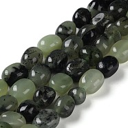 Natural Malaysia Jade Beads Strands, Faceted, Oval, Dyed and Heated, Dark Sea Green, 10.5~13x8.5~10x7~10mm, Hole: 1.2mm, about 31~32pcs/strand, 14.57''~15.16''(37~38.5cm)(G-I283-H17-02)