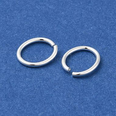 925 Sterling Silver Open Jump Rings(STER-NH0001-36J-S)-3