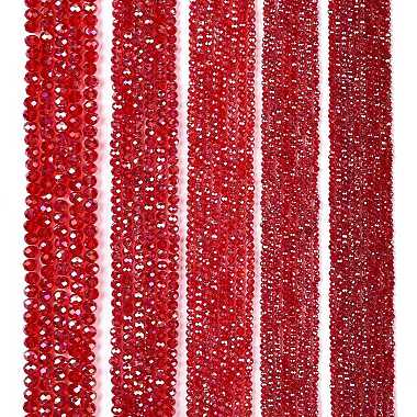 perles en verre plaquent brins(EGLA-A044-T3mm-B01)-2