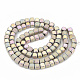 Chapelets de perles en hématite synthétique sans magnétiques(G-N0318-39-E)-2