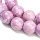 Baking Paint Glass Beads Strands(GL-CBA8F4B-02F)-2