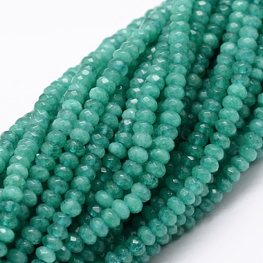 Dyed Natural Malaysia Jade Rondelle Beads Strands(G-E316-2x4mm-29)-2