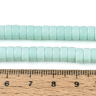 Opaque Solid Color Glass Beads Strands(GLAA-N026-3x6mm-14)-4
