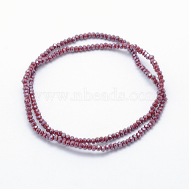 Electroplate Opaque Glass Beads Strands(X-EGLA-J144-PL-B04)-2