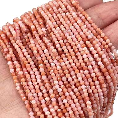 Round Pink Aventurine Beads