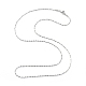 304 Stainless Steel Coreana Chain Necklaces(X-NJEW-I248-20P)-1