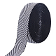 Elite 9.6~10 Yards Polyester Twill Tape Ribbon(OCOR-PH0001-91B)-1