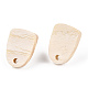 Ash Wood Stud Earring Findings(EJEW-N017-011R)-2