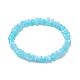 3Pcs 3 Color Acrylic Chips Beaded Stretch Bracelets Set(BJEW-JB09387)-2