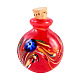 Handmade Lampwork Perfume Bottle Pendants(LAMP-TADJ0001-05C)-1