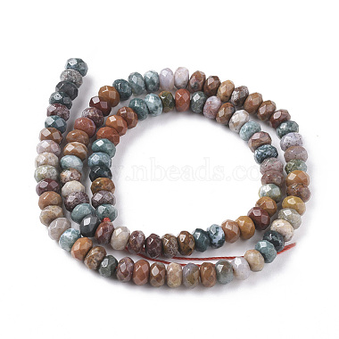 Natural Ocean Jasper Beads Strands(G-F668-01-A)-2