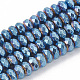 Electroplate Non-magnetic Synthetic Hematite Beads Strands(G-T061-154A)-1