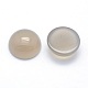 Natural Grey Agate Cabochons(G-P393-R46-14.5mm)-2