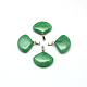 Fan Natural & Synthetic Mixed Stone Pendants(G-Q358-M)-3