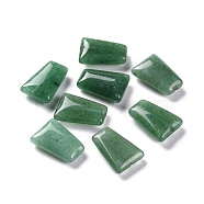 Natural Green Aventurine Beads, Faceted, Trapezoid, 14x10x4.5mm, Hole: 1.2mm(G-M379-36)