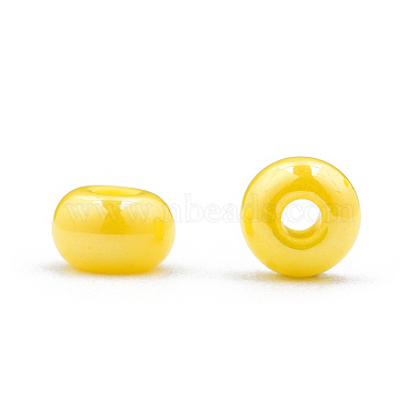 6/0 Czech Opaque Glass Seed Beads(SEED-N004-003D-21)-2