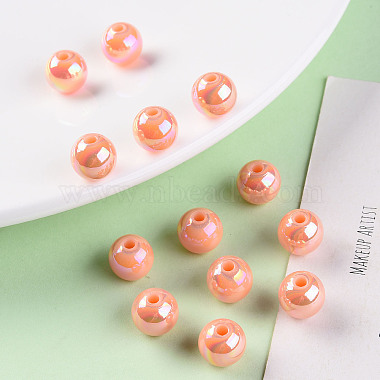 Perles acryliques opaques(MACR-S370-D10mm-34)-6