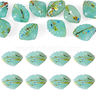10St&uuml;ck handgefertigte Lampwork-Perlen(LAMP-TADJ0001-07D)-1