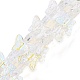 クリアガラスビーズ連売り(GLAA-F114-04E)-1
