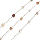 chaînes de perles de pépites de pierres précieuses naturelles mélangées(CHC-M025-65S)-1