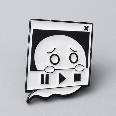 Ghost Enamel Pin(JEWB-WH0010-48B)-1