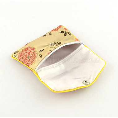 Прямоугольник ткани на молнии сумки(ABAG-R009-8x10)-5