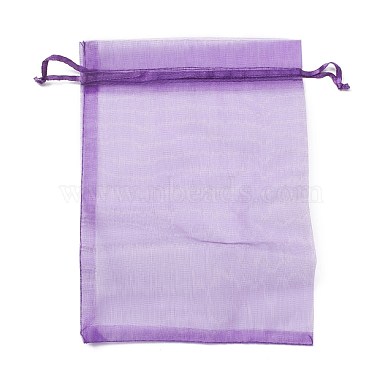 Organza Gift Bags with Drawstring(OP-R016-13x18cm-20)-3