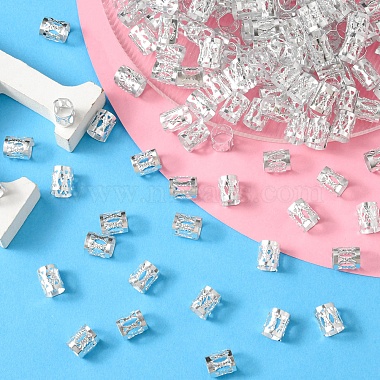 200 pcs aluminium dreadlocks perles décoration de cheveux(ALUM-YW0001-04A)-5