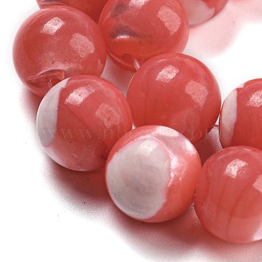 Dyed Natural Trochus Shell Beads Strands(BSHE-G034-25C)-4