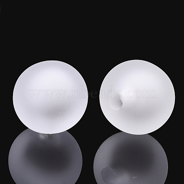 Perles en acrylique transparente(TACR-S148-13M)-2