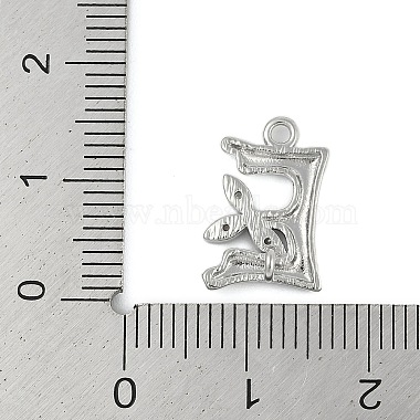 Brass Crystal Rhinestone Letter Links Connector Charms(KK-S395-06P-E)-3