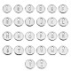26 piezas de colgantes de aleación(JX149A)-1