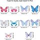 Butterfly Wings Organza Fabric Ornaments(FIND-NB0001-20)-2
