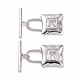 Brass Pave Clear Cubic Zirconia Toggle Clasps(KK-E068-VC181)-2