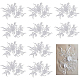 Benecreat 3d fleur polyester dentelle informatisée broderie ornement accessoires(DIY-BC0009-35)-1