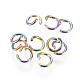 Ion Plating(IP) 304 Stainless Steel Open Jump Rings(STAS-E475-01B)-2