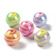 AB Color Plated Acrylic Beads(SACR-I005-13A)-1