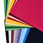 Non Woven Fabric Sheets for DIY Crafts, Square, Mixed Color, 300x300x1mm, about 20pcs/bag(DIY-Q010-01)