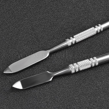 Stainless Steel Spoon Palette Spatulas Stick Rod(MRMJ-G001-24)-5