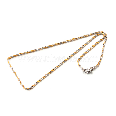 304 Stainless Steel Rope Chain Necklaces(STAS-M174-012C)-2