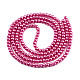 Baking Painted Pearlized Glass Pearl Round Bead Strands(X-HY-Q003-6mm-10)-3
