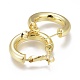 Brass Hoop Earrings(EJEW-I250-01C)-2