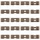 50Pcs Tibetan Style Iron Bolo Tie Slides Clasp Accessories(IFIN-FH0001-76)-1
