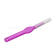 Platinum Steel Seam Rippers, with Plastic Handle, Dark Orchid, 14.6x1.9x0.7cm(PW-WG56696-01)