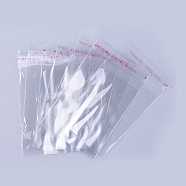 OPP Cellophane Bags, Rectangle, Clear, 10x6cm, Unilateral Thickness: 0.035mm, Inner Measure: 7.5x6cm(OPC-R012-01)