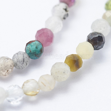 Natural Mixed Stone Beads Strands(X-G-J369-04B-2mm)-3