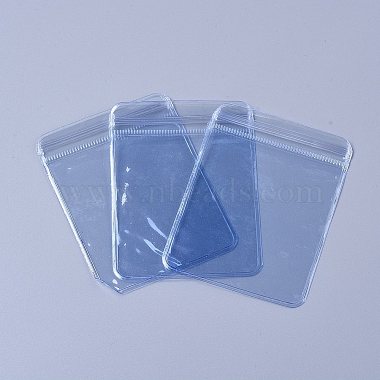 Мини-прозрачные пластиковые сумки на молнии(X-OPP-WH0005-07A)-2