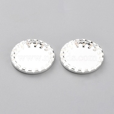 304 Stainless Steel Cabochon Settings(STAS-Y001-08S)-2