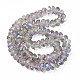 Electroplate Transparent Glass Beads Strands(X-EGLA-N002-37-C02)-2