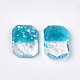 Two Tone Resin Cabochons(X-CRES-T014-06I)-3